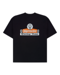 Black t-shirt with Jägermeister Racing Team logo on the back.